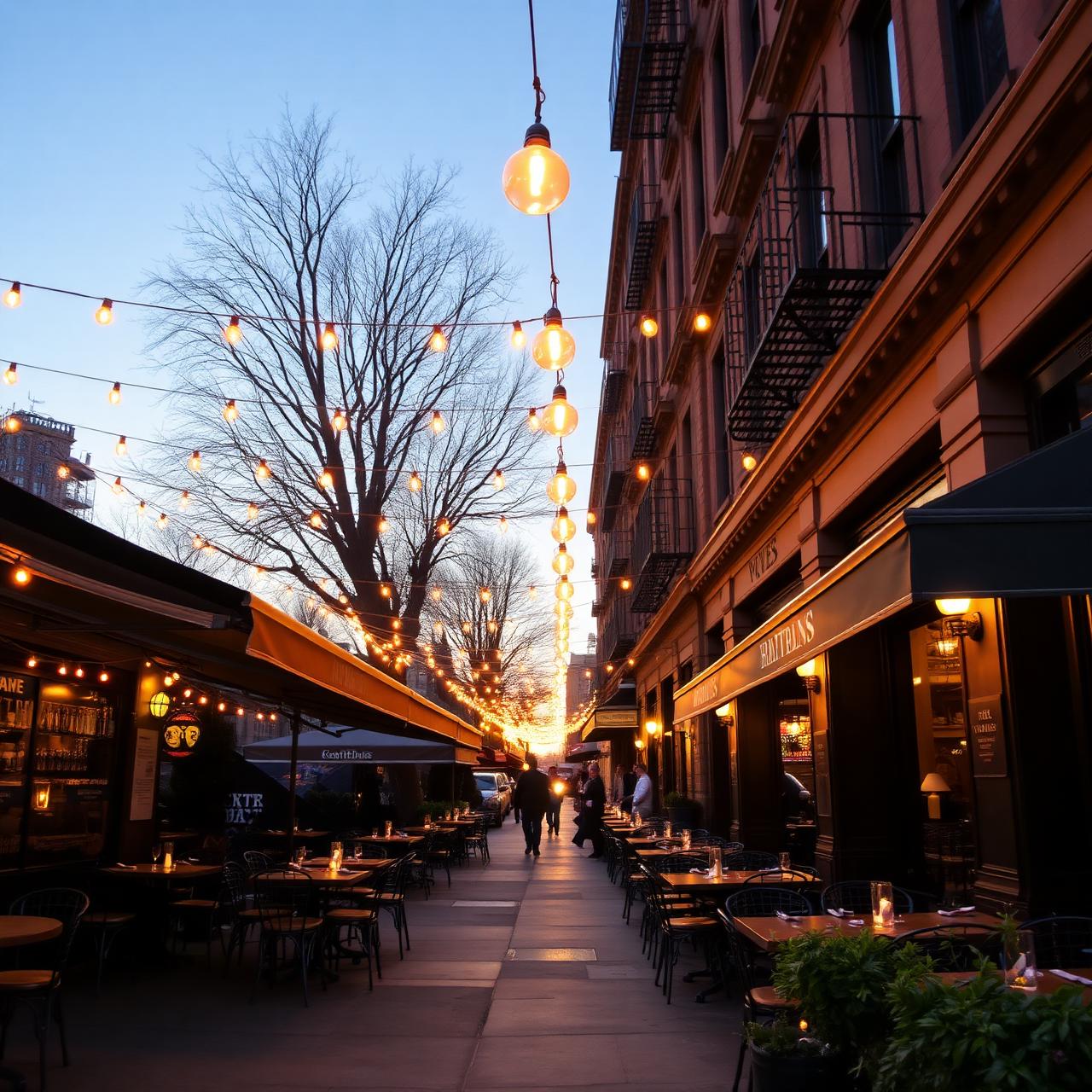Sidewalk café